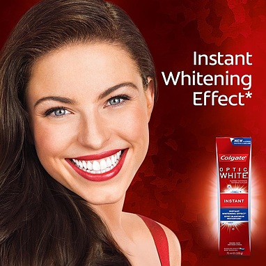 ارزیابی آزمایشگاهی خمیردندان Colgate Optic White